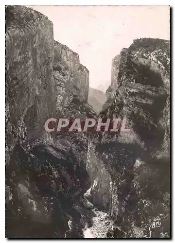 Cartes postales moderne Les Gorges Pittoresque du verdon entree du Grand Canon Couloir Samson vue du Point Sublime