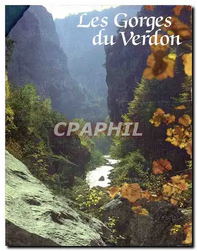 Cartes postales moderne Lumiere et Beaute des Gorges du Verdon vue du fond