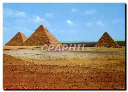 Moderne Karte Giza The Pyramids