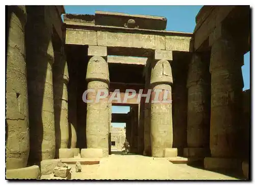 Cartes postales moderne Louxor Karnak Cour exterieure du temple de Khonsou