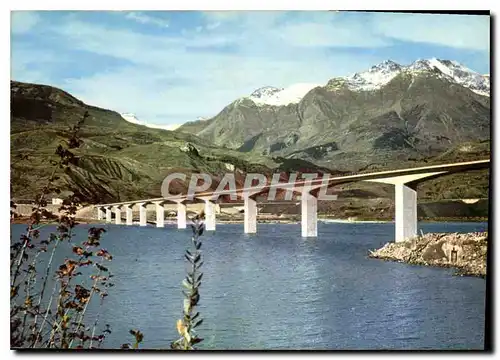 Cartes postales moderne Les Alpes Le Lac de Serre Poncon le Pont de Savines