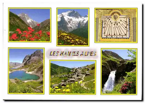 Moderne Karte Paysages des Hautes Alpes