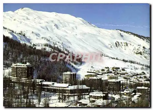 Cartes postales moderne Vars les Claux Htes Alpes vue de la Station et les Pistes de la Mayt