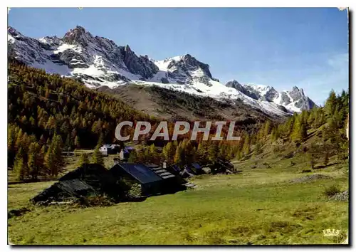 Moderne Karte Valee de Nevache le Vallon de Lachat