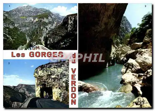 Cartes postales moderne Les Gorges du Verdon