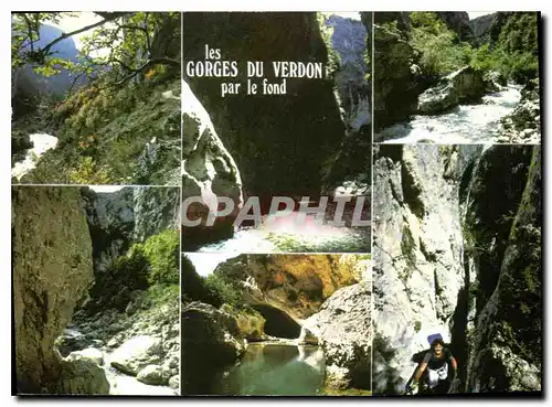 Cartes postales moderne Les Gorges du Verdon Var Alpes de Haute Provence un des sites les plus grandioses du monde ici p