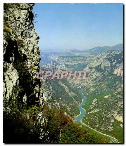 Cartes postales moderne Haut lieux de la Provence Les Gorges du Verdon Var Alpes de Haute Provence un des plus beaux sit