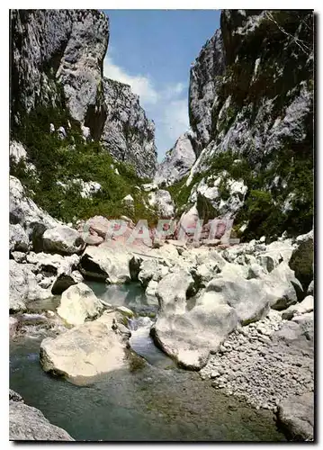 Moderne Karte Les Belles images de Provence Les Gorges du Verdon un coin pittoresque