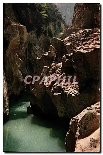 Moderne Karte Paysages de France Haute Provence Gorges du Verdon un des sites les plus grandioses du Monde