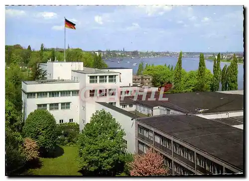 Moderne Karte Bonn Rhein Bundeshaus