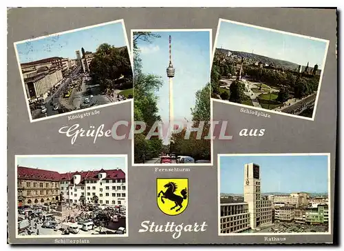 Cartes postales moderne Grube aus Stuttgart
