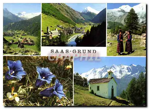 Cartes postales moderne Saas Grund Wallis