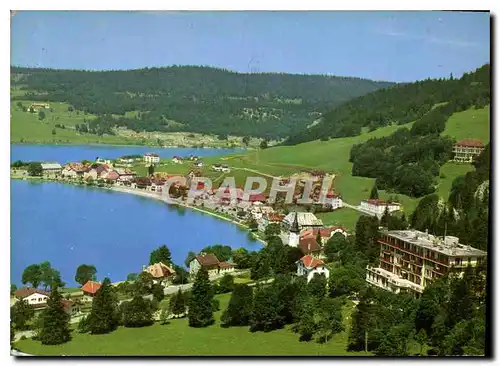 Moderne Karte Lumiere et couleurs sur le Lac de Joux le Pont