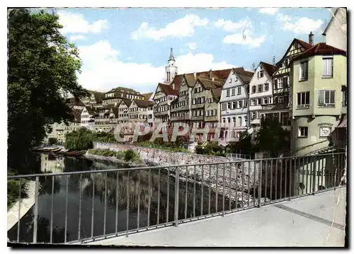 Moderne Karte Tubingen Allemagne