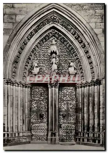 Cartes postales moderne Marburg Lahn Portail des Elisabeth kirche