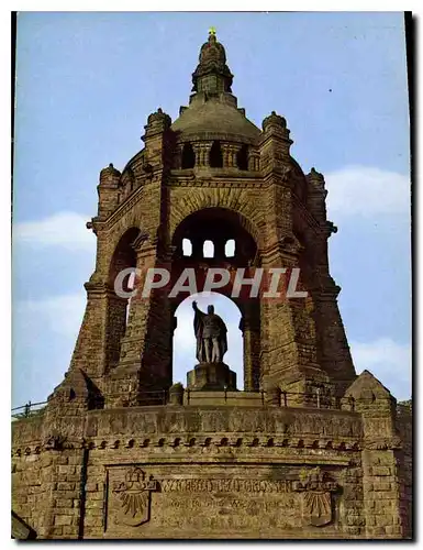 Moderne Karte Kaiser Wilhelm Denkmal auf dem Wittekindsberg Wiehen an der Westfalischen Pforte