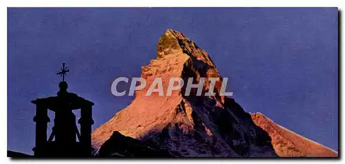 Cartes postales moderne Zermatt Sonnenaufgang am Matterhorn Lever du soleil au Mt Cervin