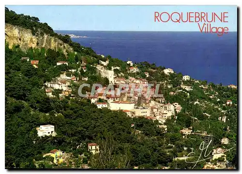 Cartes postales moderne Images et lumiere de France Roquebrune Alpes Maritimes vue generale