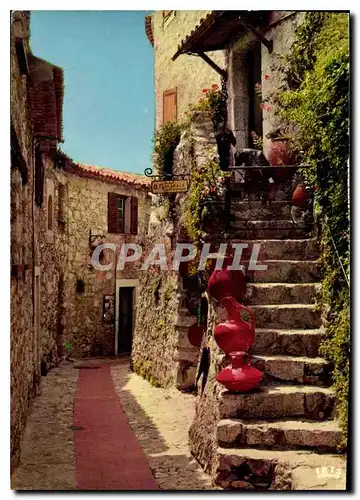 Cartes postales moderne La Cote d'Azur French Riviera Eze Village vieille rue Pittoresque