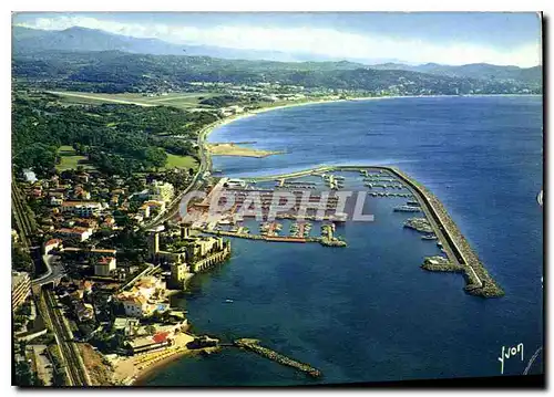 Moderne Karte Couleurs et lumiere de France la Cote d'Azur miracle de la nature La Napoule Alpes Maritimes vue