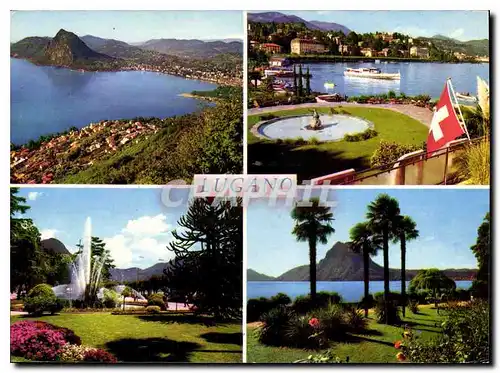 Cartes postales moderne Lugano