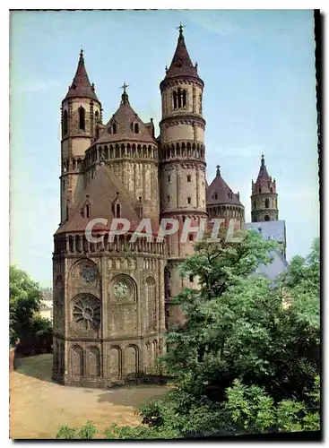 Cartes postales moderne Worms am Rhein Kaiserdom Westchor