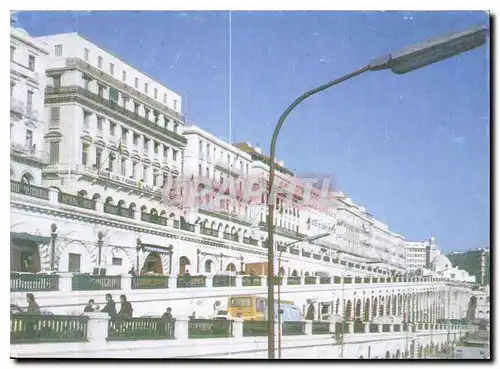 Moderne Karte Alger les Boulevards