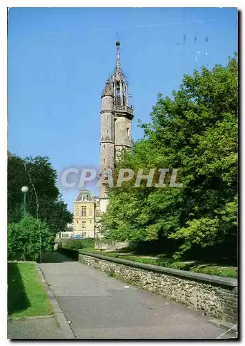 Moderne Karte Evreux Eure le Beffroi vu de la promenade de l'Lion