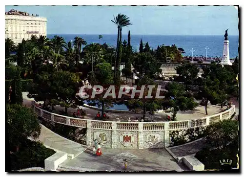 Cartes postales moderne Reflets de la Cote d'Azur Nice les Jardins Albert I et le Theatre de Verdure