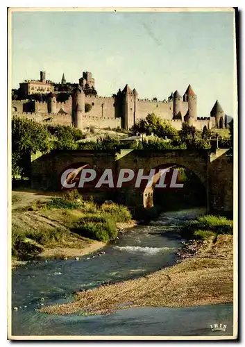 Cartes postales moderne Horizons de l'Aude La Cite de Carcassonne Vue generale