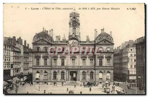 Cartes postales Lyon L'Hotel de Ville