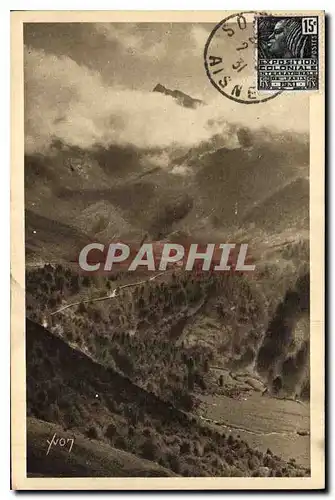 Ansichtskarte AK La Douce France Les Pyrenees Route du Col d'Aubisque