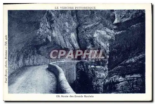 Cartes postales Le Vercors Pittoresque Route des Grands Goulets