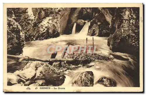 Cartes postales Gedres la Grotte