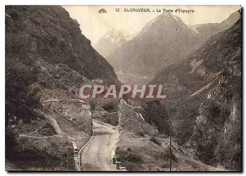 Cartes postales St Sauveur La Porte d'Espagne