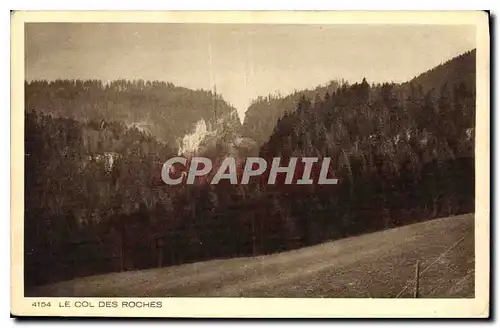 Cartes postales Le Col des Roches