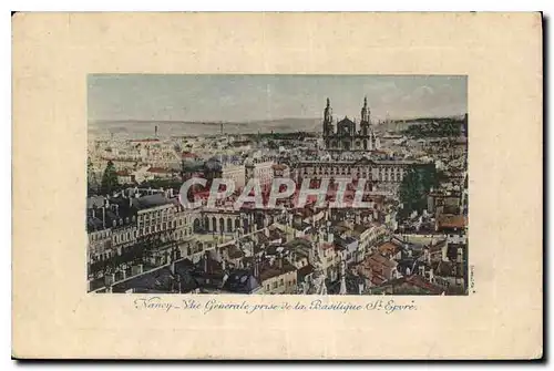 Cartes postales Nancy The Generale prise de la Basilique St Epvre