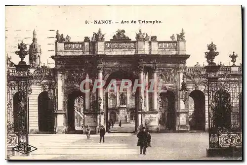 Cartes postales Nancy Arc de Triomphe