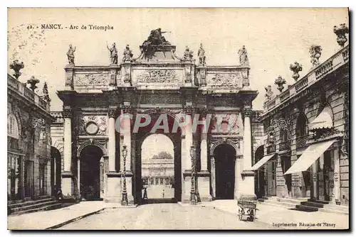 Cartes postales Nancy L'Arc de Triomphe