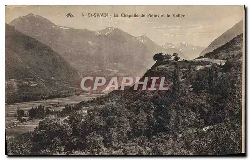 Ansichtskarte AK St Savin La Chapelle de Pietat et la Valle