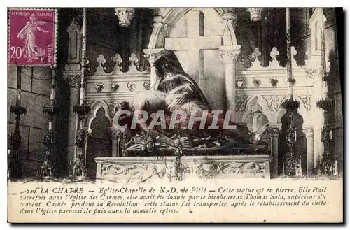 Cartes postales La Chatre eglise Chapelle de ND de Pitie