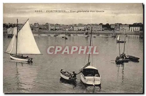 Cartes postales Portrieux Vue generale des Quais