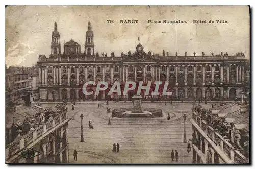 Cartes postales Nancy  Stanislas Hotel de Ville