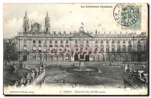 Cartes postales Nancy  hotel de Ville