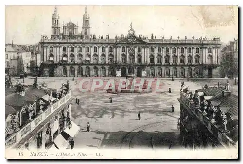 Cartes postales Nancy  L'Hotel de Ville