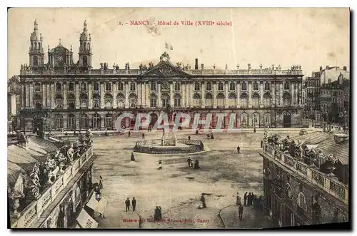 Cartes postales Nancy  Hotel de Ville