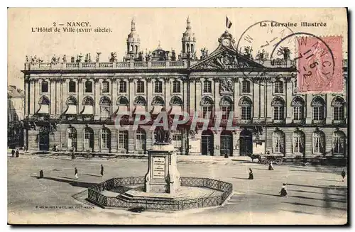 Cartes postales Nancy  L'Hotel de Ville