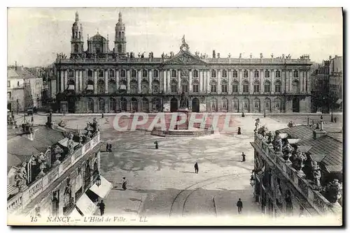 Cartes postales Nancy L'Hotel de Ville