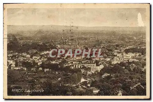 Cartes postales Nancy Vue generale