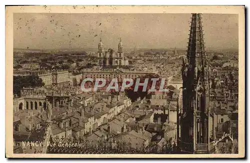 Cartes postales Nancy Vue generale